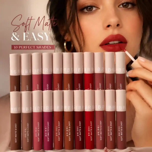 BriBri Soft Matte & Easy Lipstick Set (10 pcs) (2 Sets)